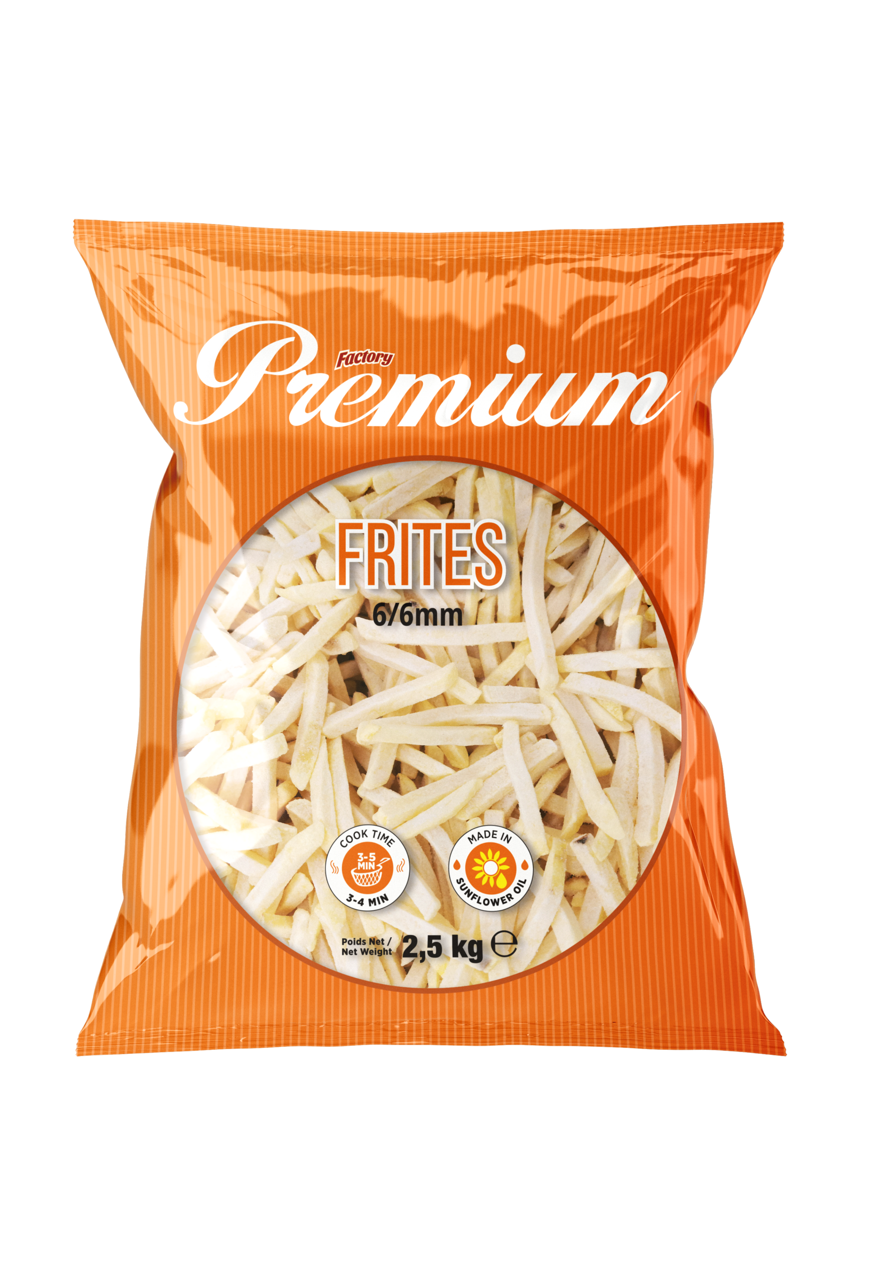 Factory Premium, Frites 6/6 mm