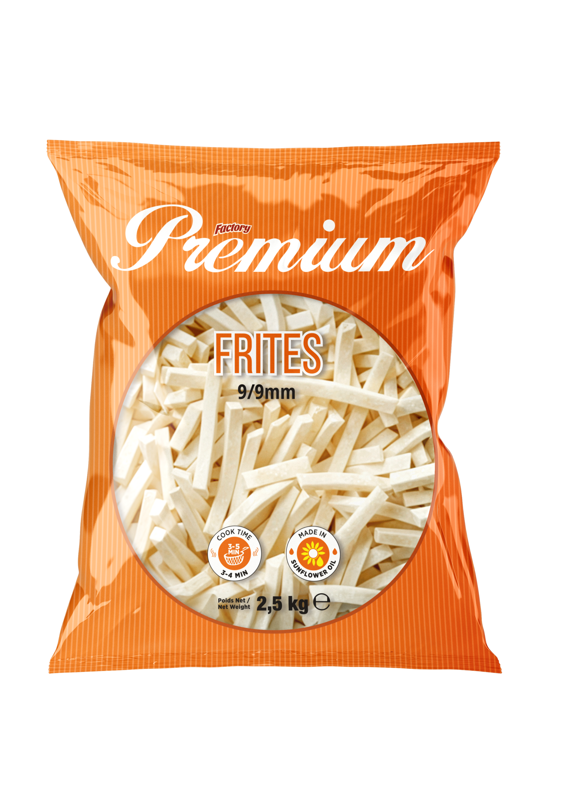 Factory Premium, Frites 9/9 mm