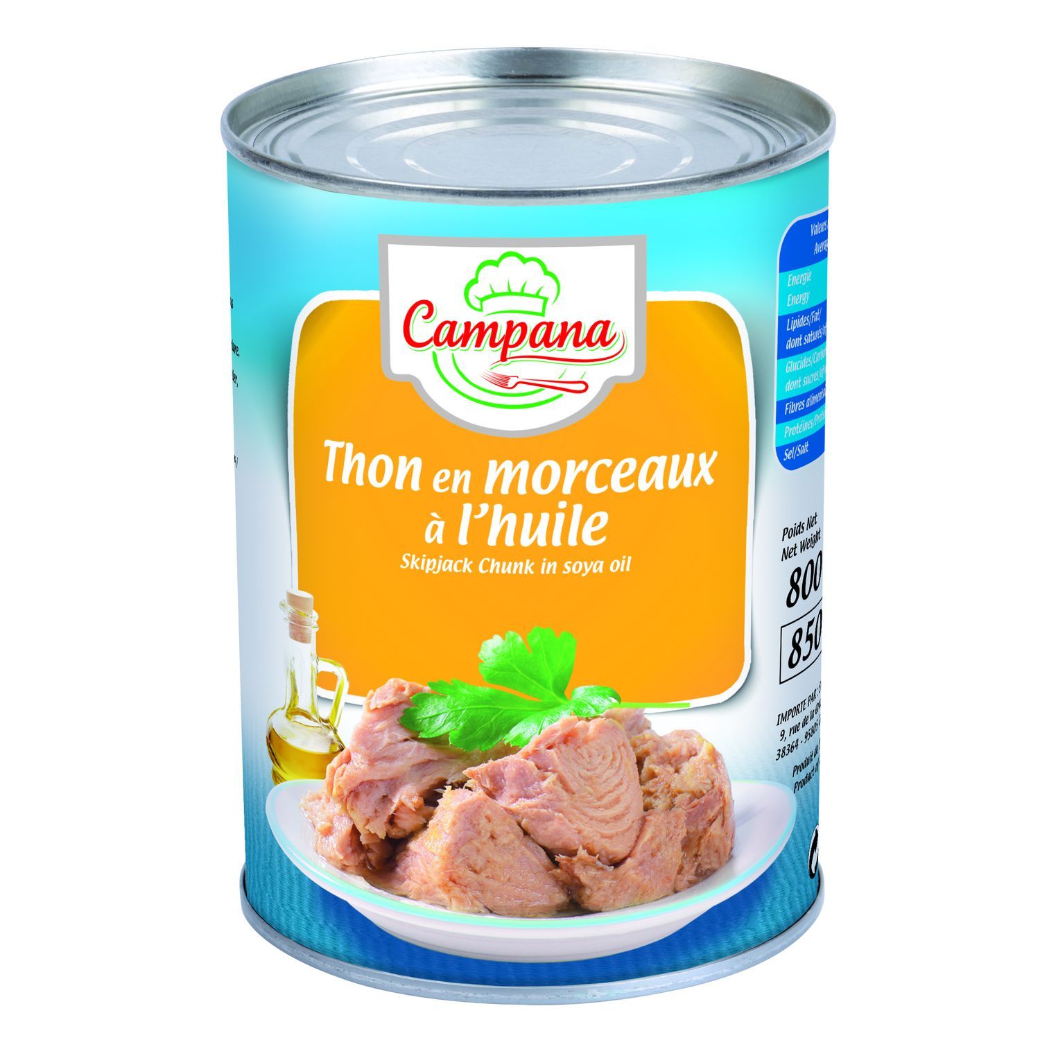Campana, Thon en Morceaux à l'Huile