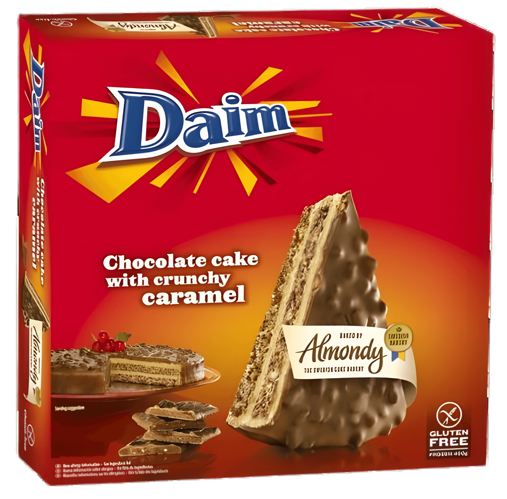 Daim, Chocolate Cake with Crunchy Caramel