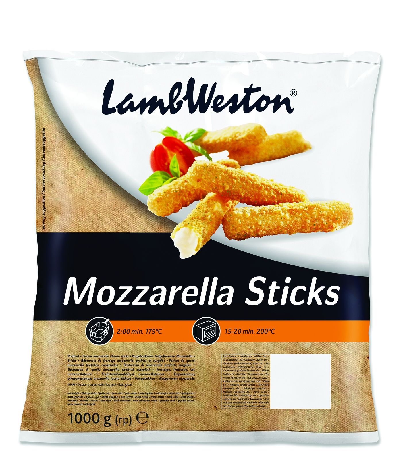 Lamb Weston, Mozzarella Sticks