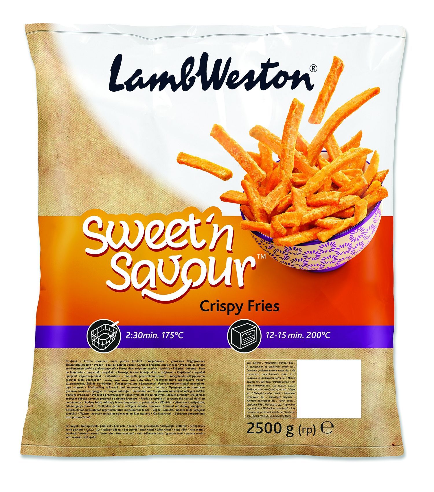 Lamb Weston, Sweet 'n Savour Crispy Fries