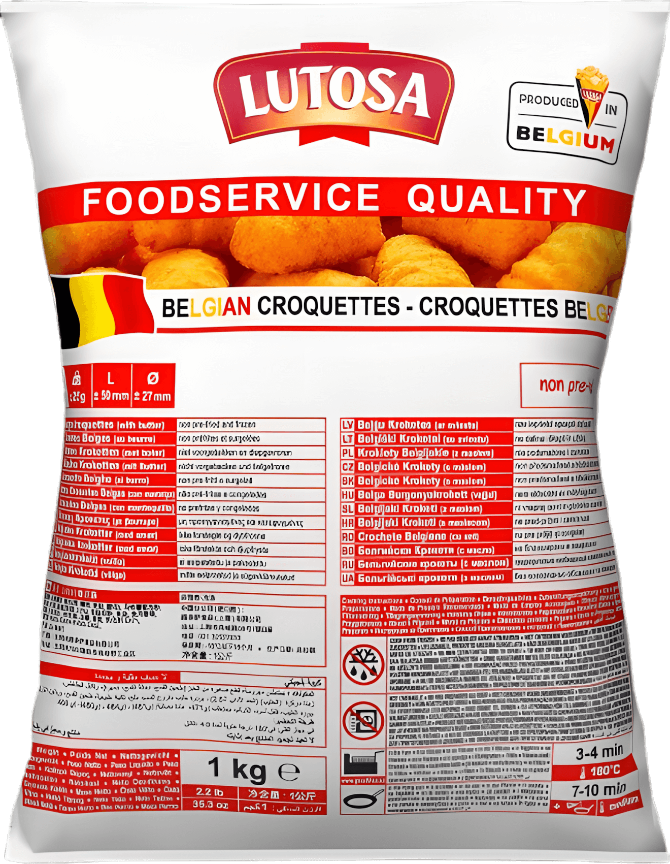 Lutosa, Croquettes Belges