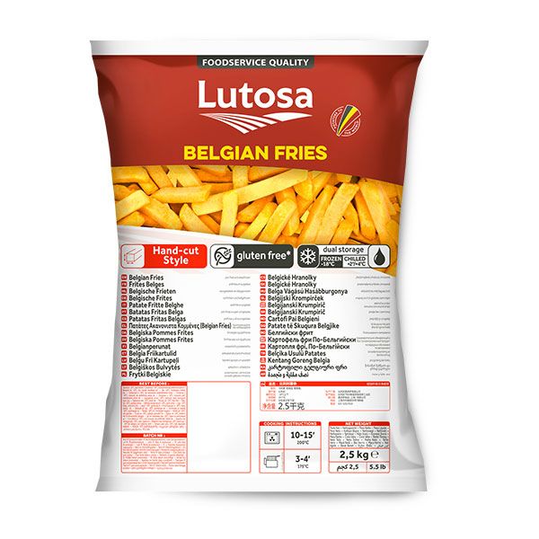 Lutosa, Frites Belges, Hand Cut Style