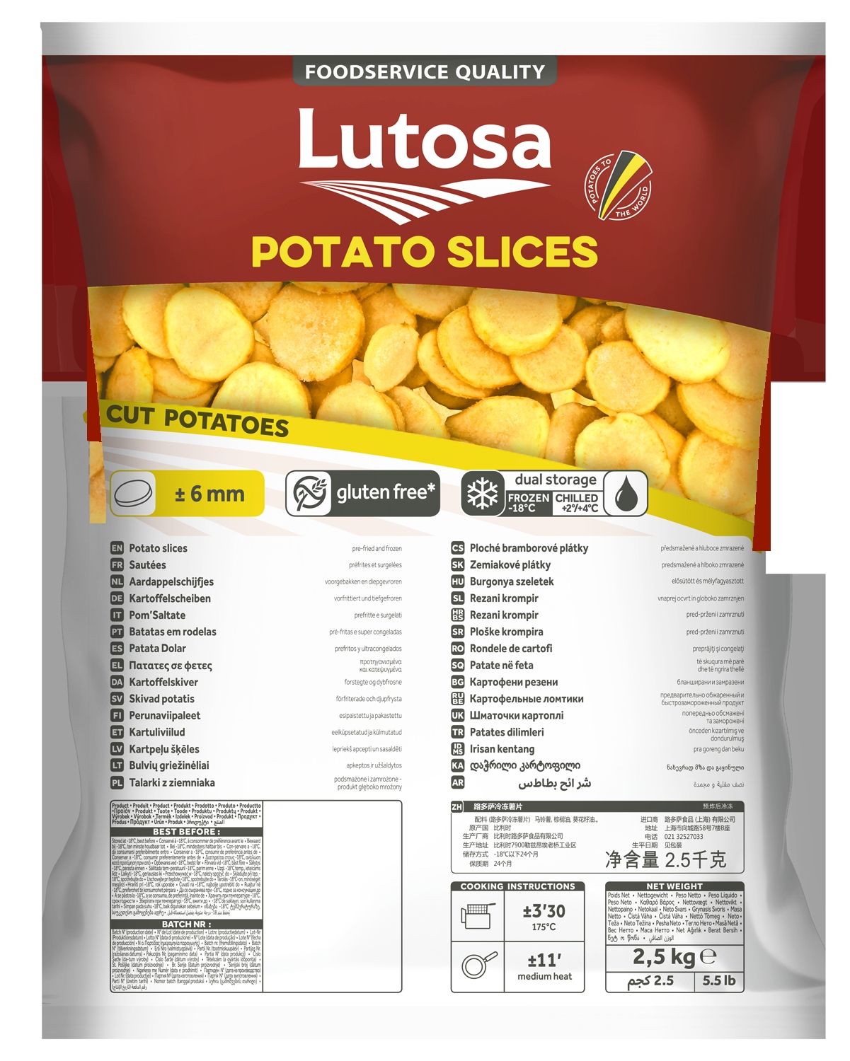 Lutosa, Sautées